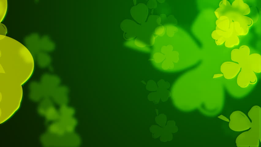 Loopable clover  spring background. 