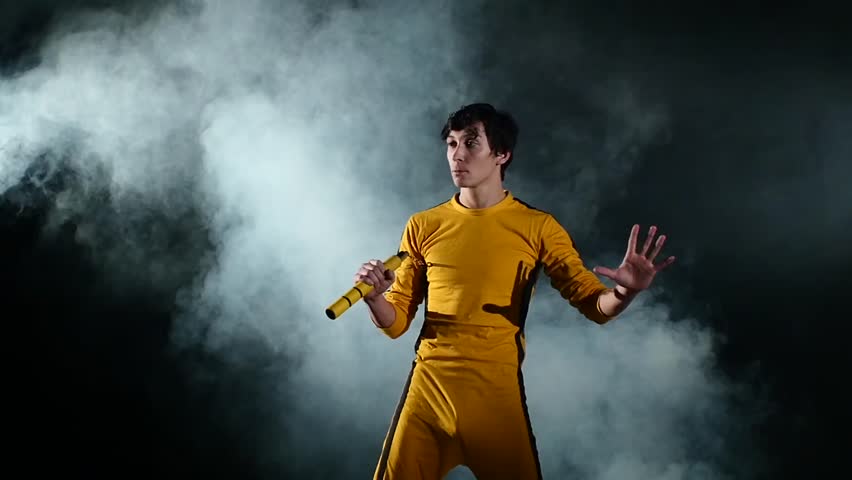 bruce lee yellow