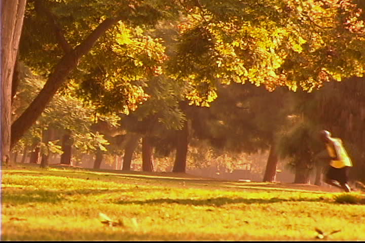 Man jogging