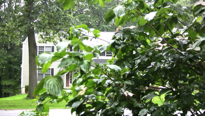 Suburban Home Exterior.