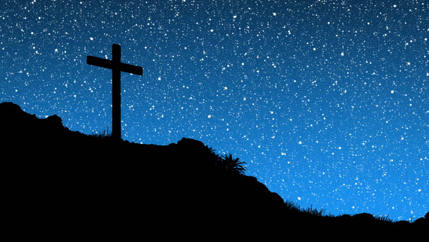 Stars Behind Cross