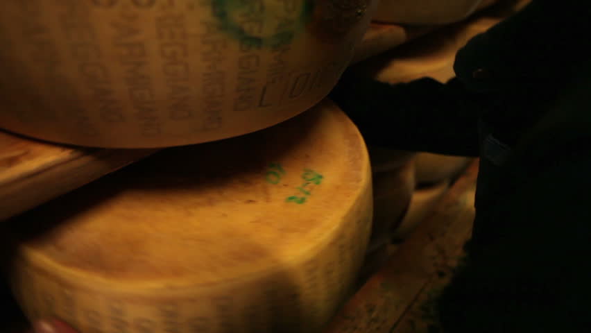 Inspecting cheese