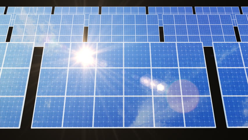 Solar Panels. Silicon Photovoltaic Cell.