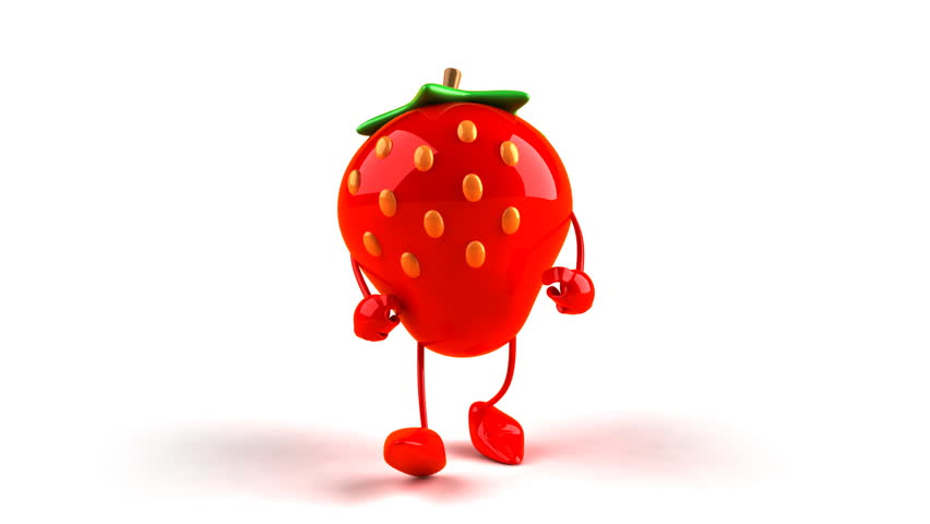 Strawberry dancing hip hop