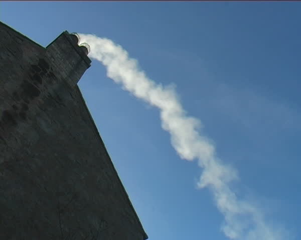 coal burning chimney