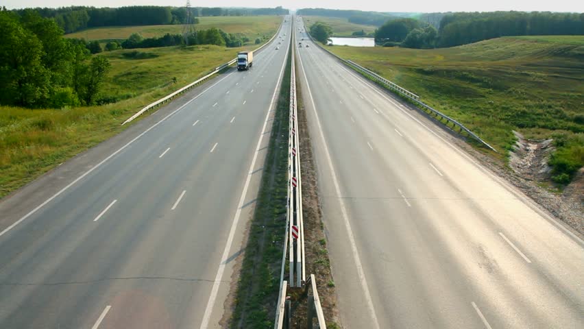 cars traveling on the highway 