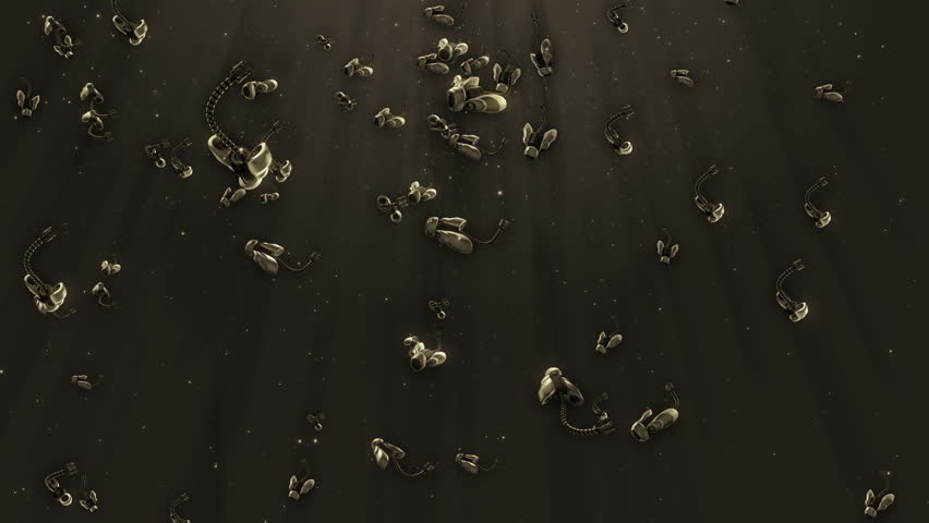 Microscopic robots inside human body
