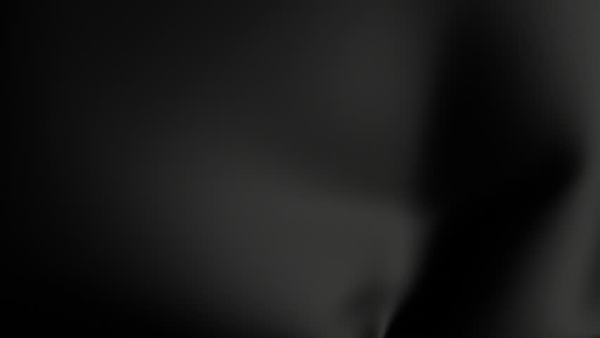 Black Satin Fabric Falling onto Flat Surface Transition