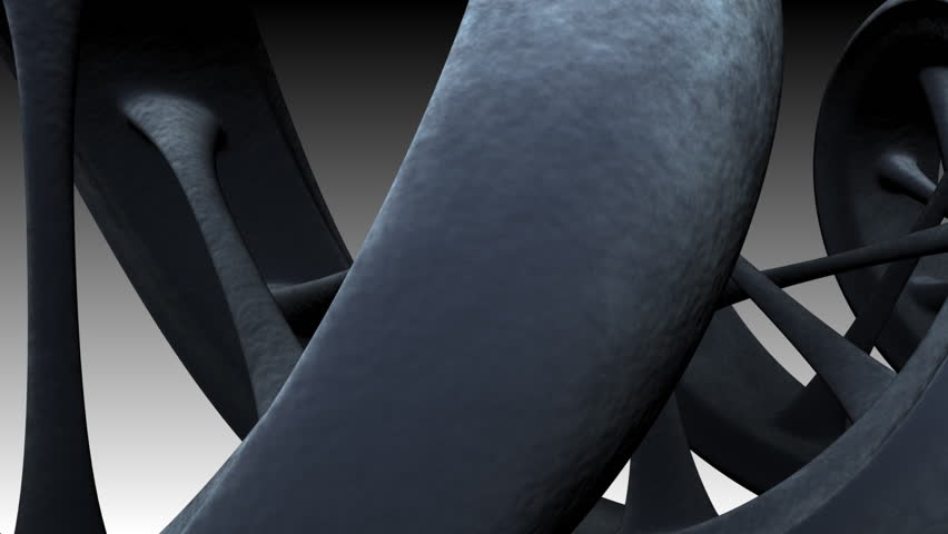 Animated DNA strand.