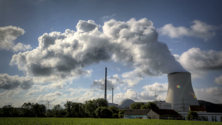 Nuclear Power Station Isar in Lower Bavaria