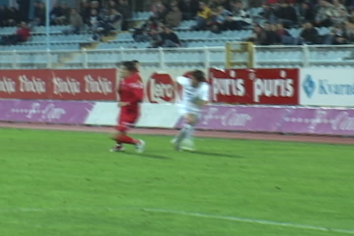 soccer or football match (Croatian First Football League)