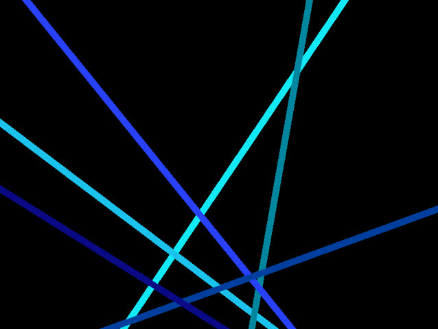 red, purple and turcoise linear motion graphic art