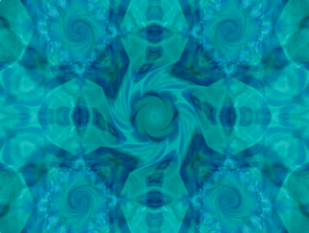 psychedelic motion graphic with mandala designs