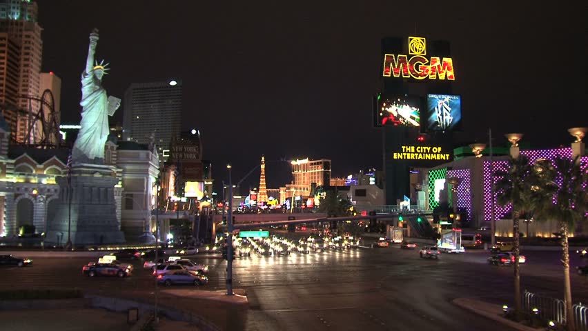 LAS VEGAS, NEVADA - CIRCA OCTOBER 2010: Las Vegas nightlife.