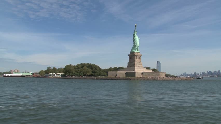 New York - Circa October 2010: Statue of Liberty.
