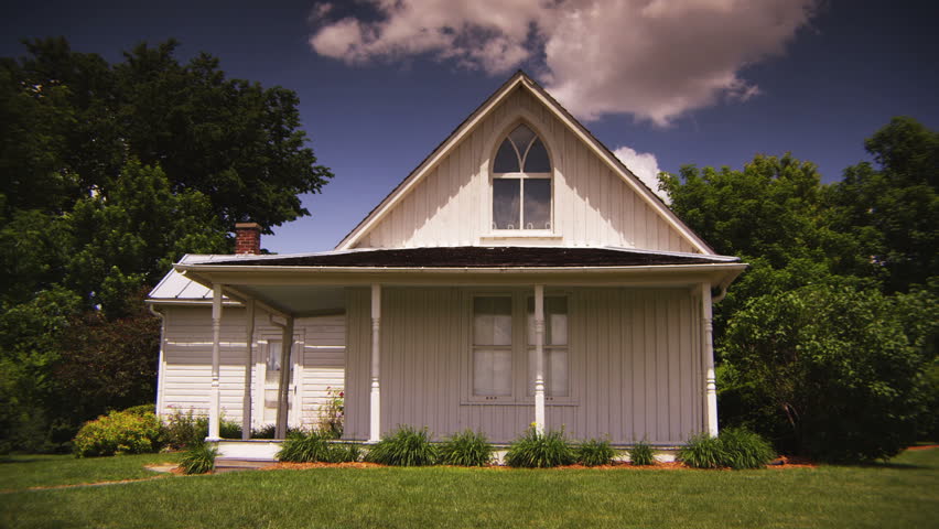 American Gothic House in Iowa