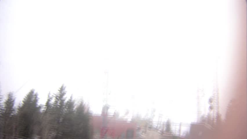 Time lapse of fog on Sandias.