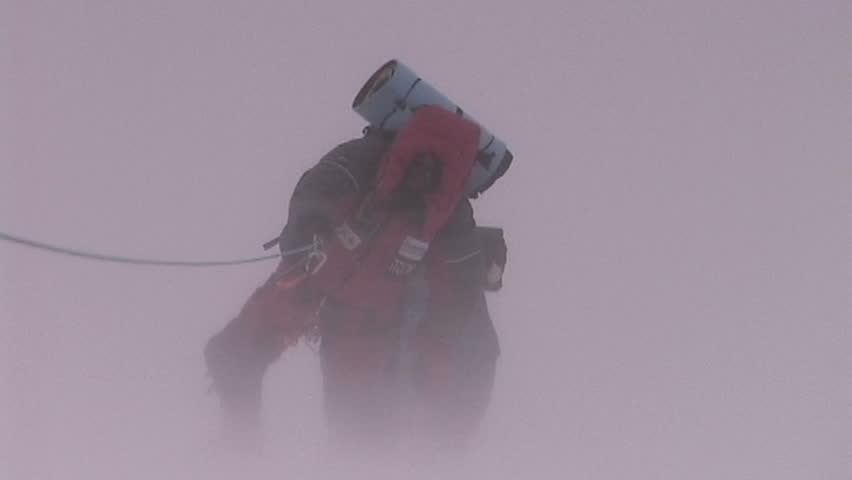Climbers fight brutal storm on Mt. Everest