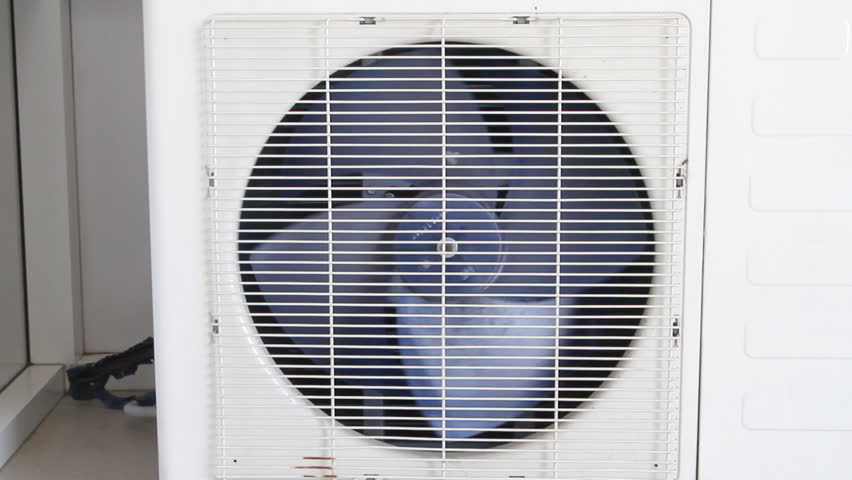 Air conditioning system closeup