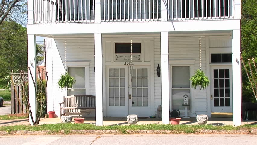 Charming old country house with second-story porch