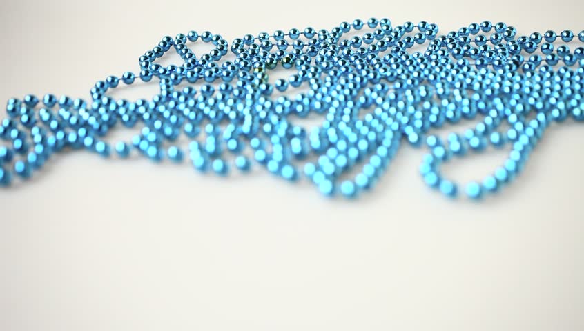 blue beads