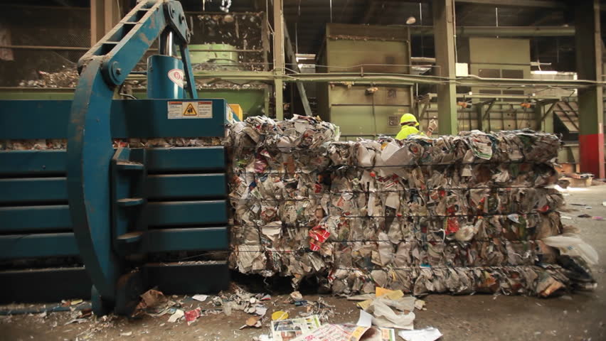 cubes of garbage