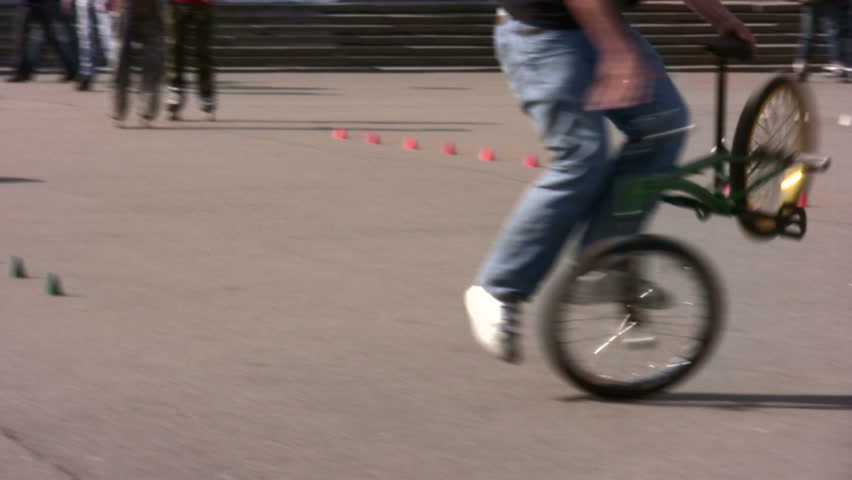 bicycle trick
