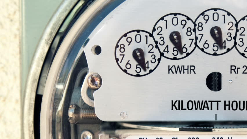 Electricity Meter Time-lapse