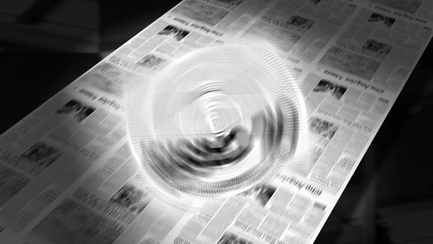 Oil Crisis - Newspaper Headline Reveal + Loops