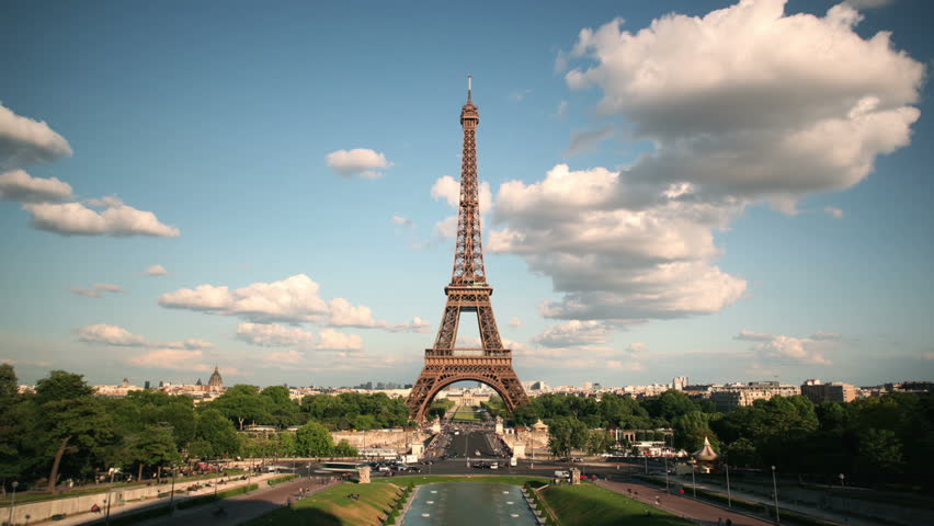 Timelapse Eiffel Tower