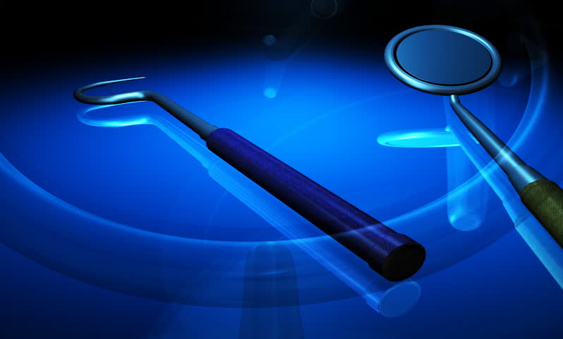footage of tools using by dentist
