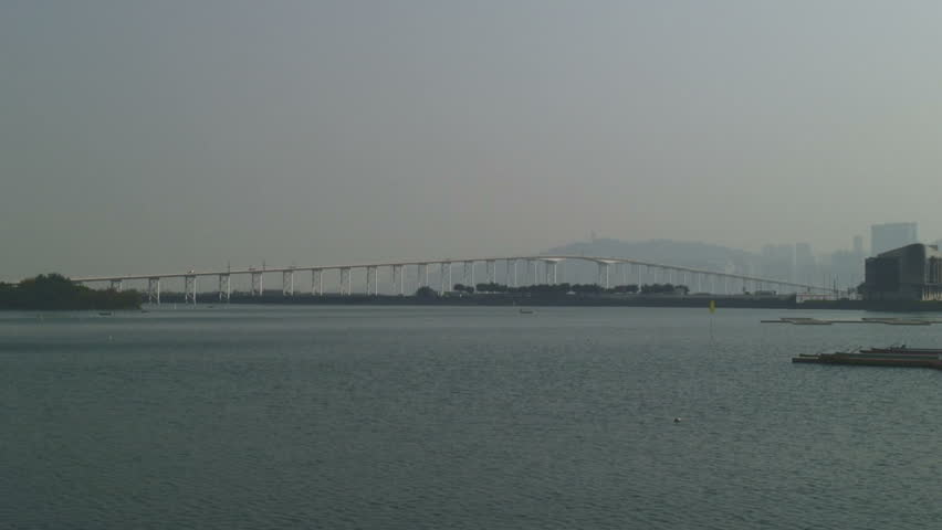 Sai Van Bridge in Macau, China