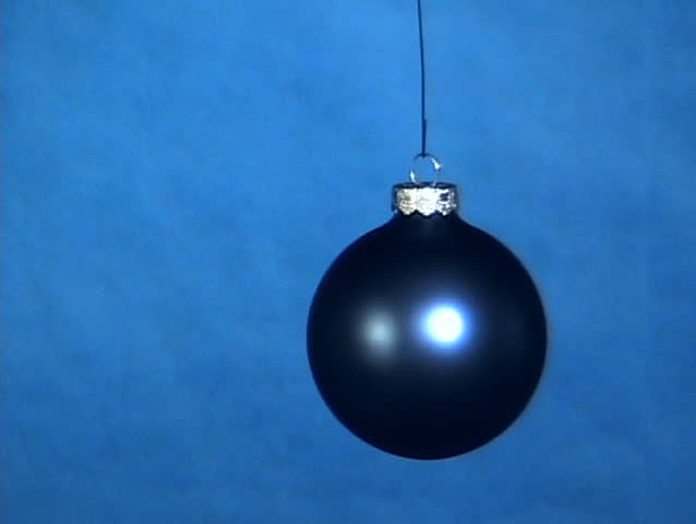 Christmas Bulb Swings Slowly Against Stock Footage Video 100 Royalty Free 18371 Shutterstock
