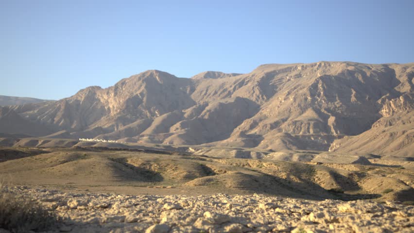 The Mountain ranges of Oman from Fins Beach/White Sands Beach in the Ash Sharqiyah region of Oman