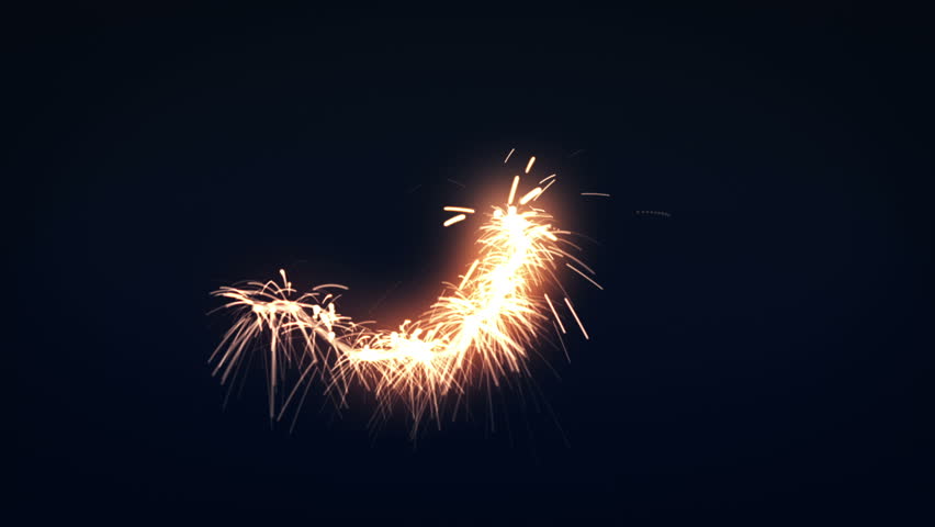 Pointer Hand Sign Sparkler