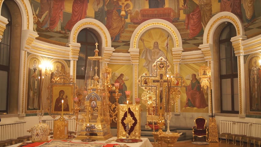 Russian Orthodox Church interior