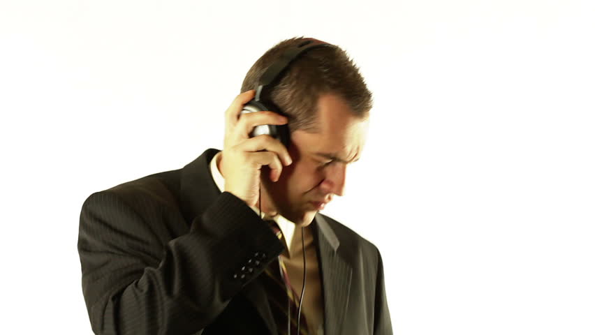 Stressed businessman