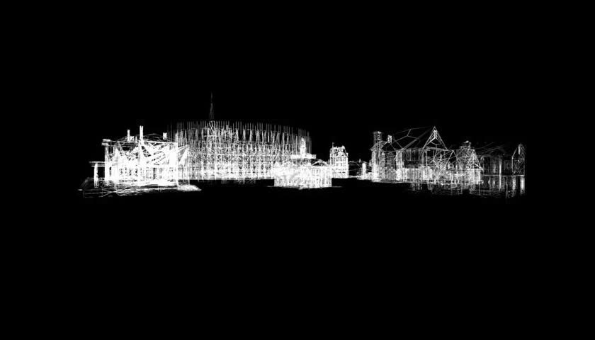 white wire town