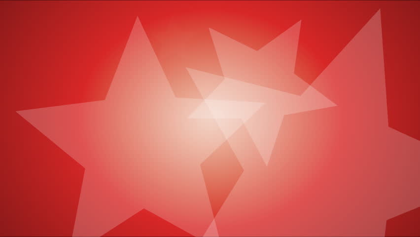 Stars over a red backdrop. This animation is a seamless loop.