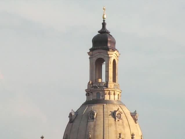 Dome of new reconstructed Church of Our Lady Dresden Germany
