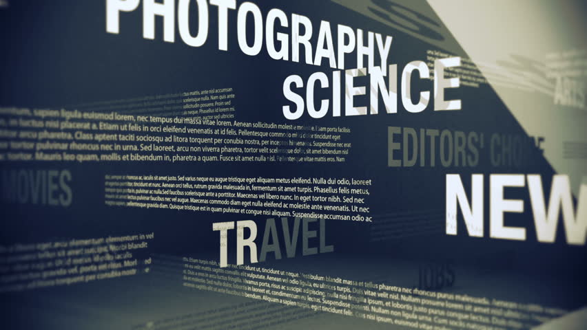 Generic Magazine Contents and Sections
