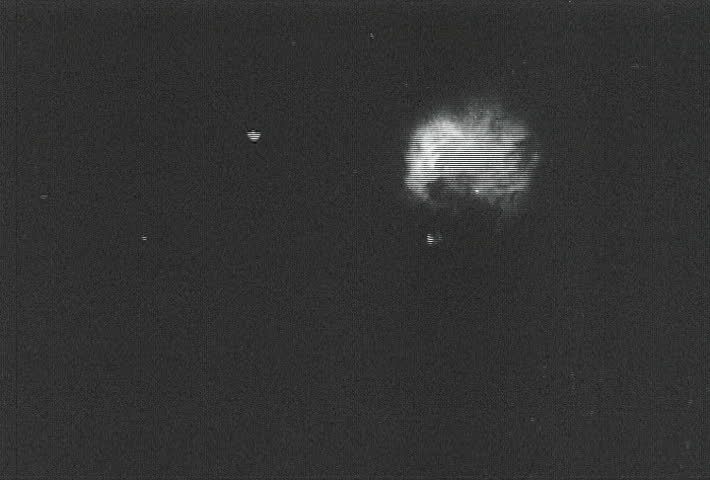 ATLANTIC OCEAN - CIRCA 1942-1944: World War II, Explosions Fire On Ship