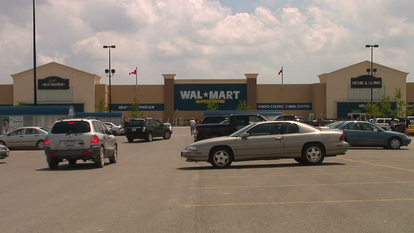 View of Wal-mart from the outside