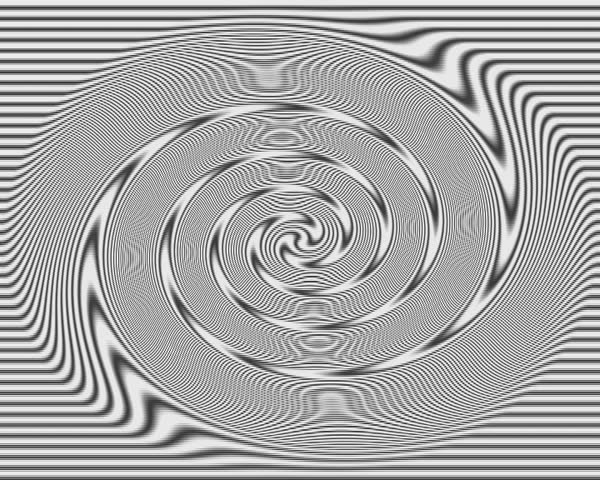A spinning and evolving vortex