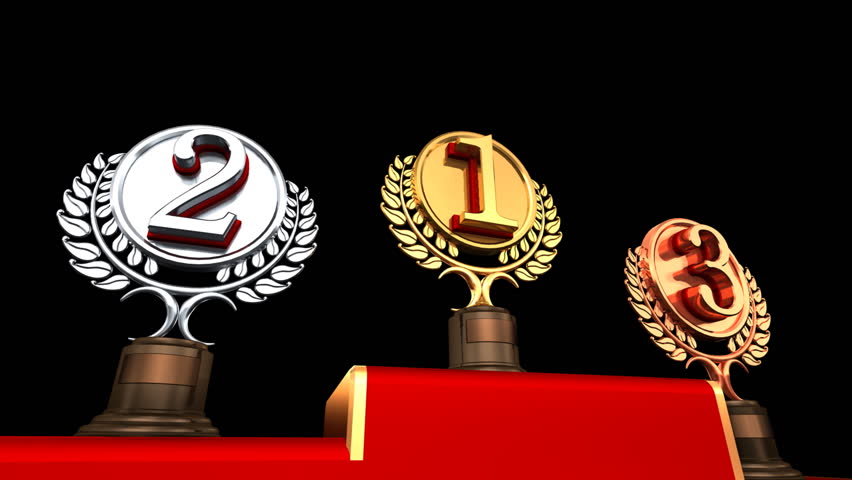 Podium Prize Trophy Medal.