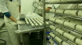 Blue cheese gouda Factory food process