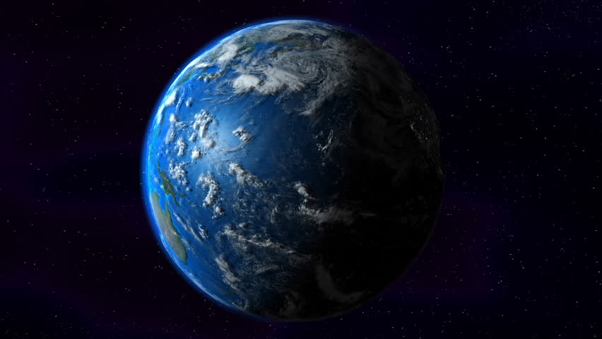 Earth, South America zoom.