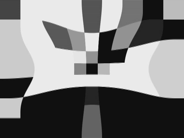 a 1960s retro checker pattern