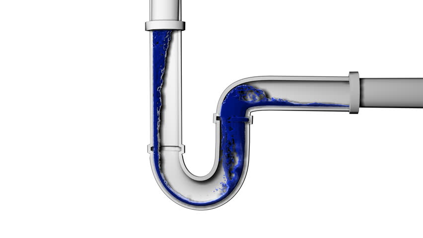 U Bend water animation