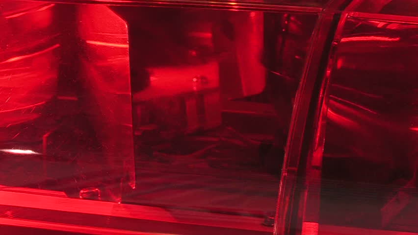 Spinning Red Emergency Flashing Light Siren